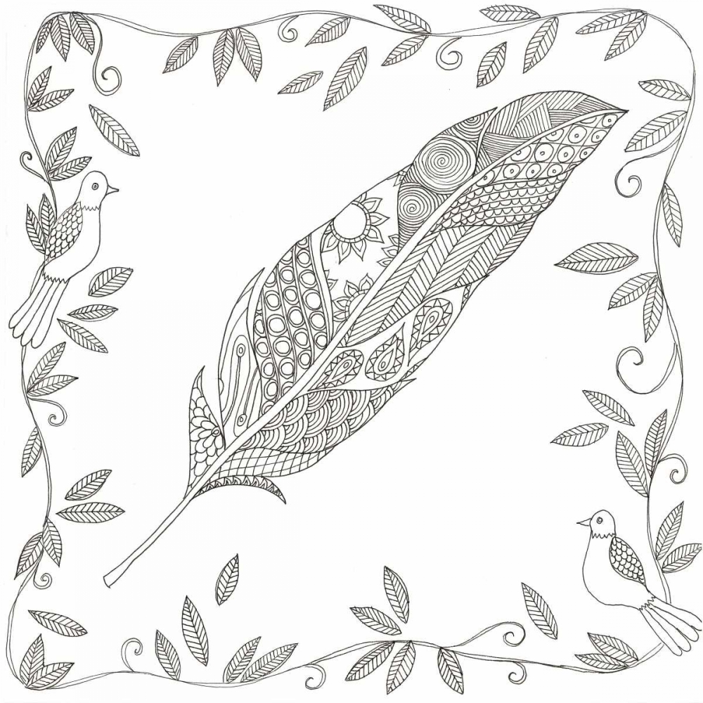 Art Print: Fallen Feather