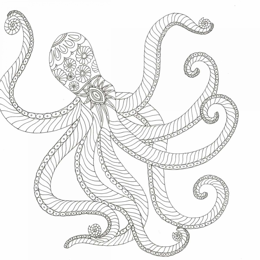 Art Print: Creatures From The Deep 2