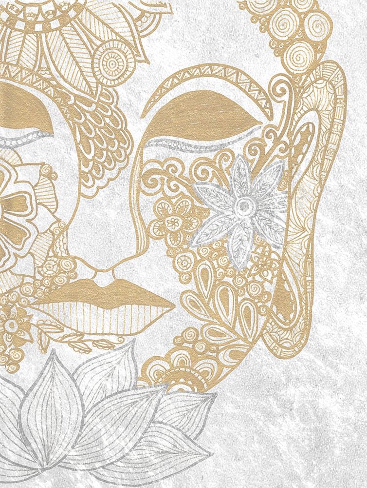 Wall art: Buddha Bling, by Varacek, Pam