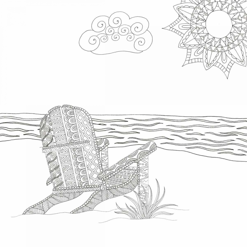 Art Print: Summer Seat 2