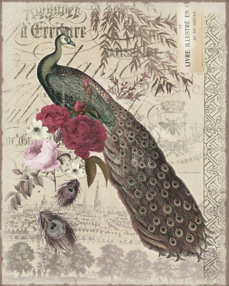 Art Print: New Peacock 1