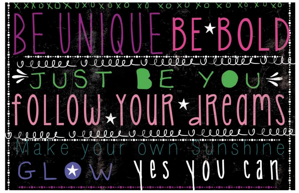 Wall Art Painting id:106840, Name: Bright Inspiration 2 Black, Artist: Allen, Candace