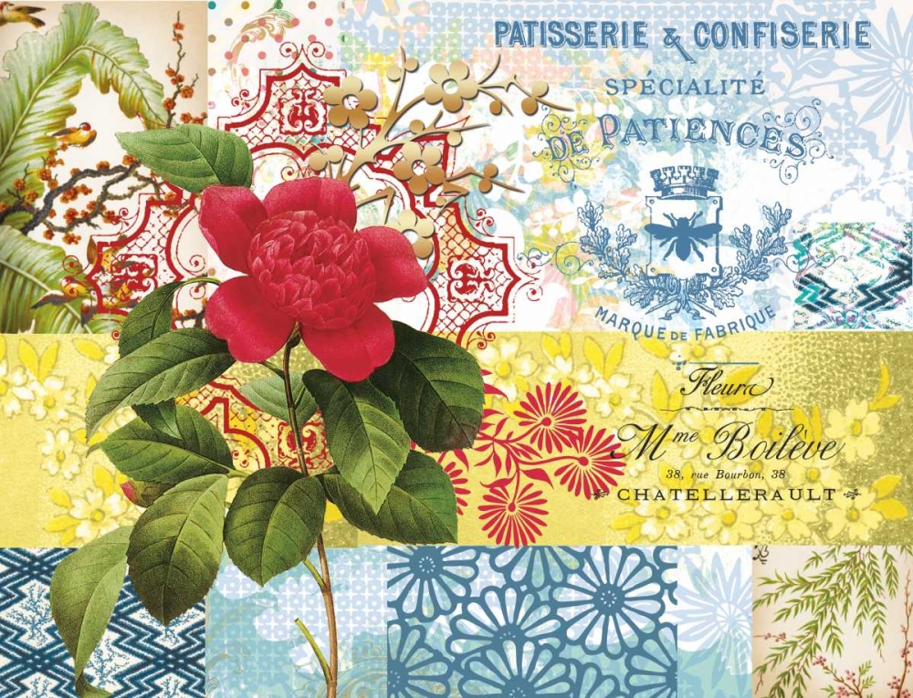 Art Print: Boho Patchwork