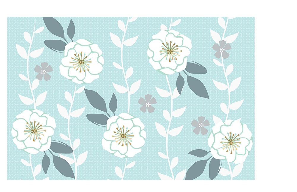 Art Print: Folksy Floral