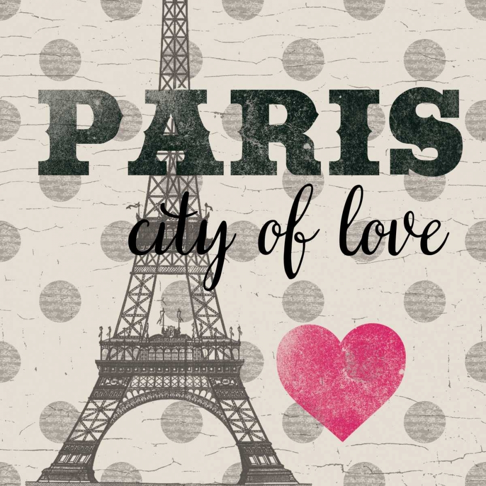 Art Print: Paris In Love