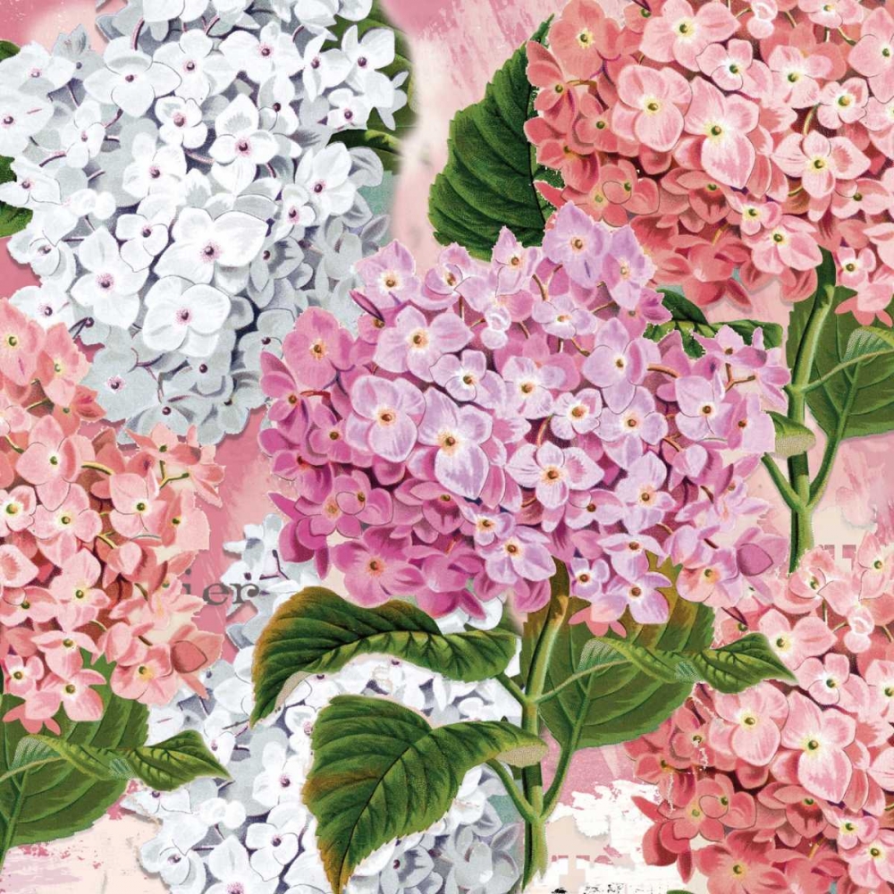 Art Print: Paris All Over Floral