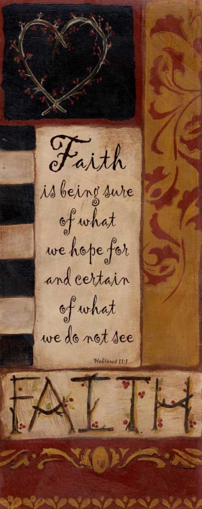 Wall art: Faith Country Style, by Haynes, Smith