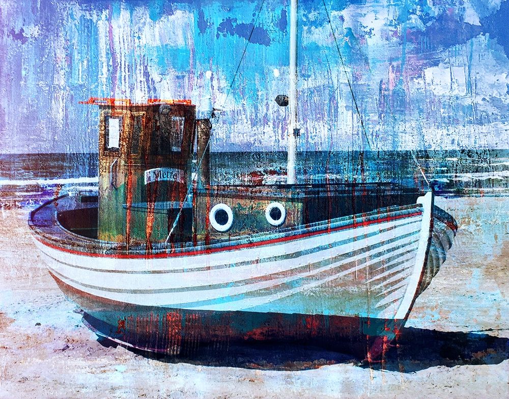 Wall art: Deep Boating 1, by Haynes, Smith