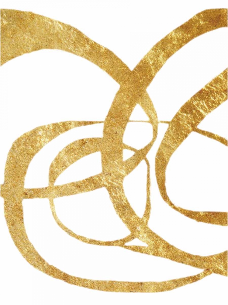 Wall art: Golden Tinsel 1, by Haynes, Smith