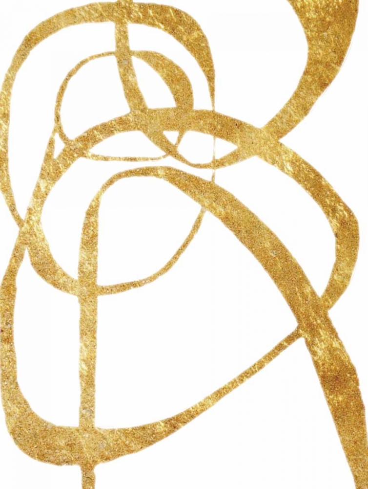 Wall art: Golden Tinsel 3, by Haynes, Smith