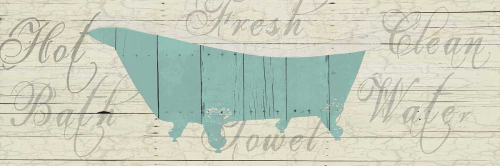 Wall Art Painting id:106915, Name: Bath  Basics 1, Artist: Lewis, Sheldon