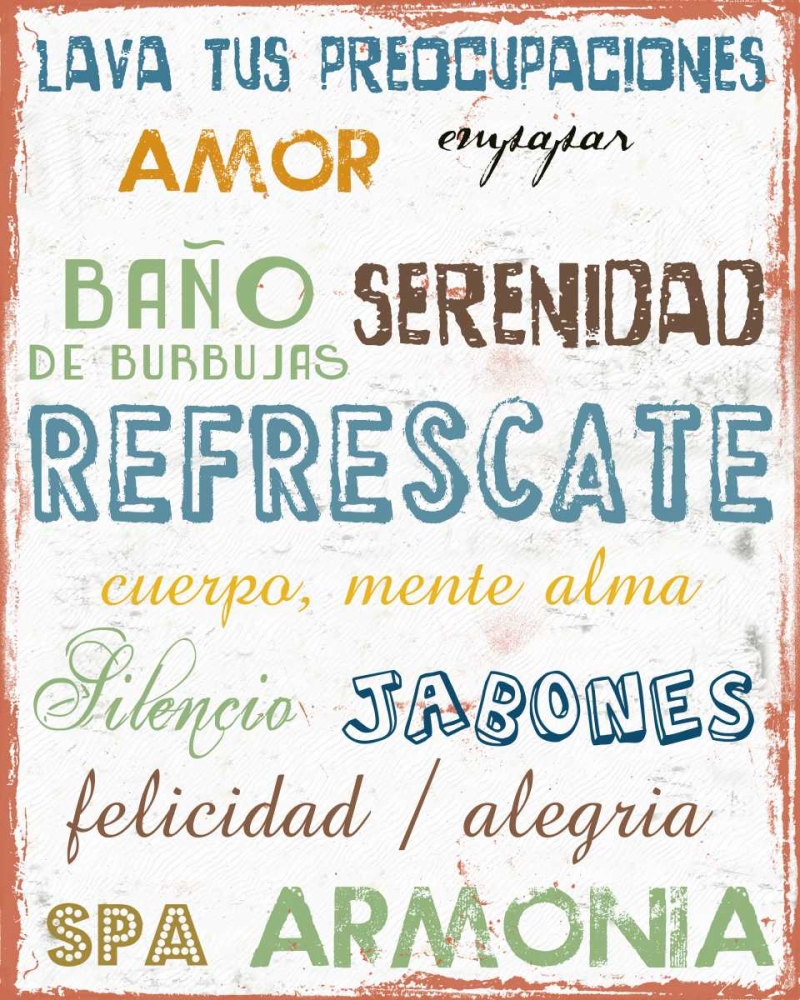 Art Print: Spanish Bath