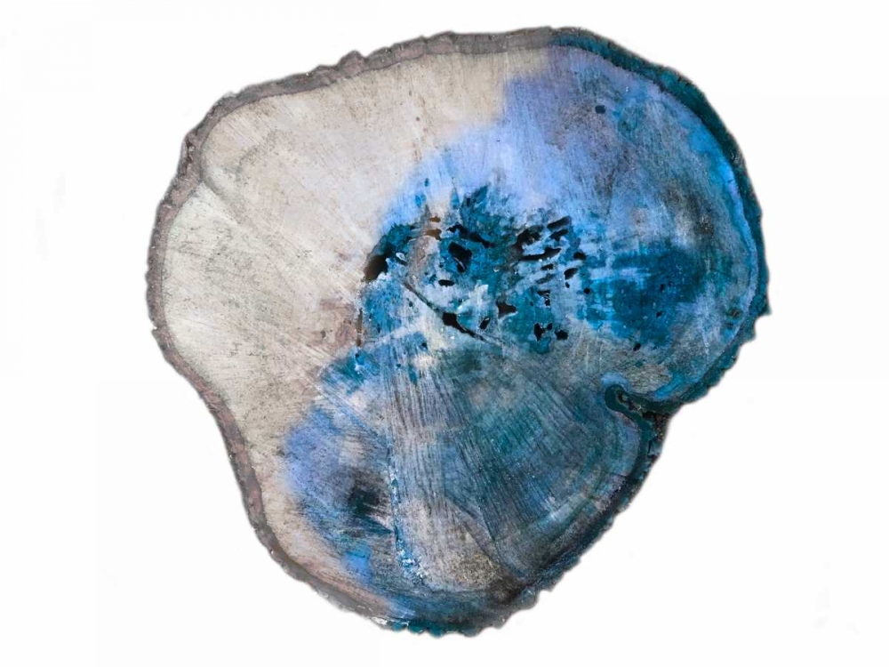 Art Print: Blue Rings Of Saturn