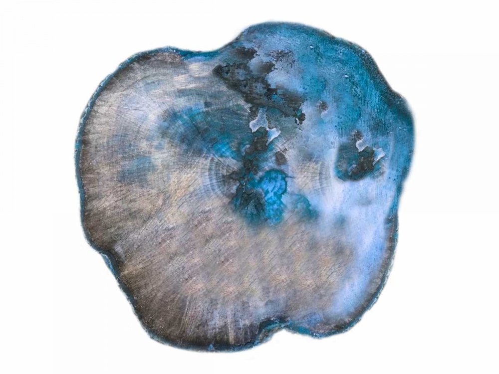 Art Print: Saturn Rings Of Blue