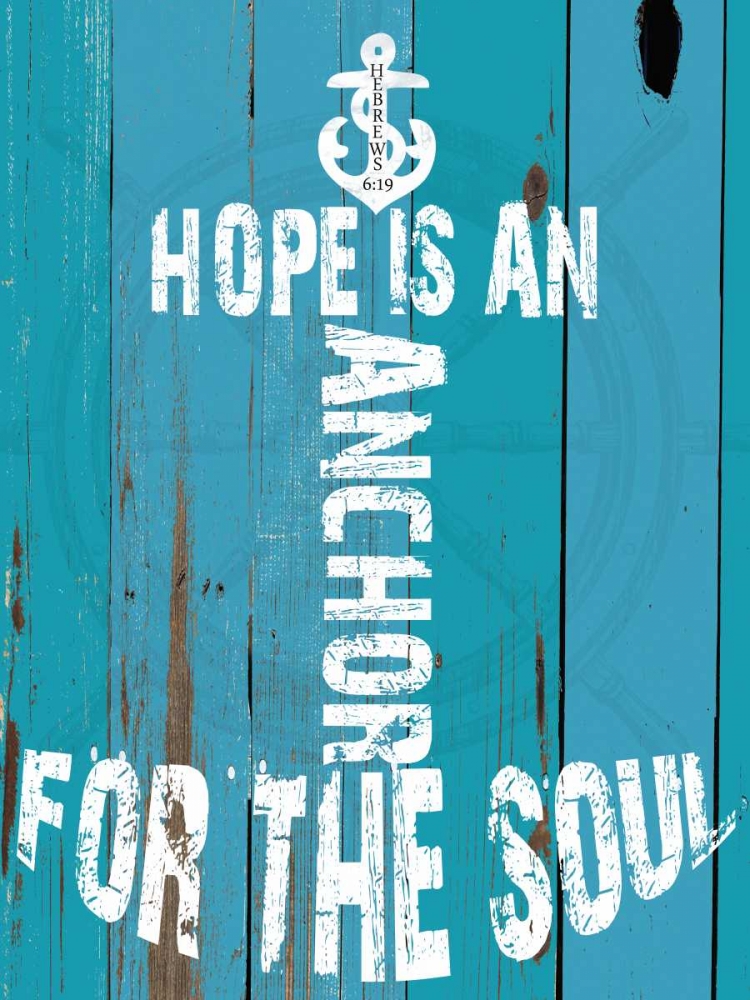 Wall Art Painting id:106940, Name: Hebrews 6-19, Artist: Lewis, Sheldon