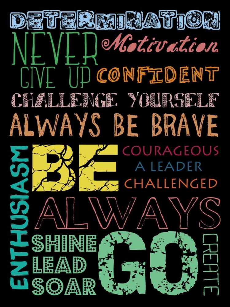 Art Print: Go Create