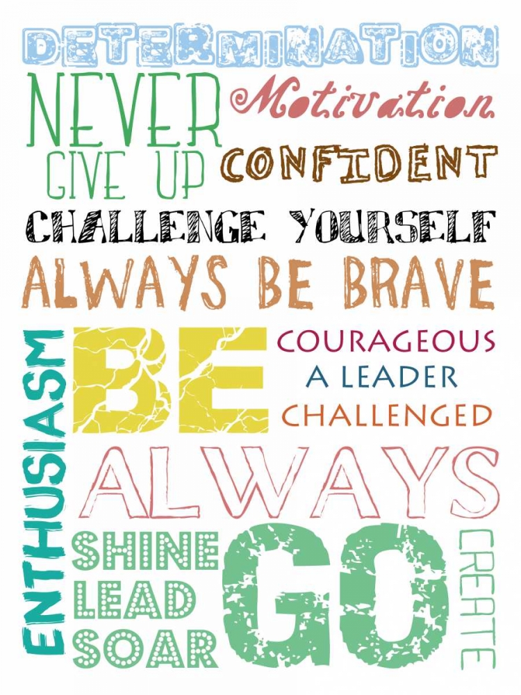 Wall Art Painting id:126016, Name: Go Create, Artist: Lewis, Sheldon