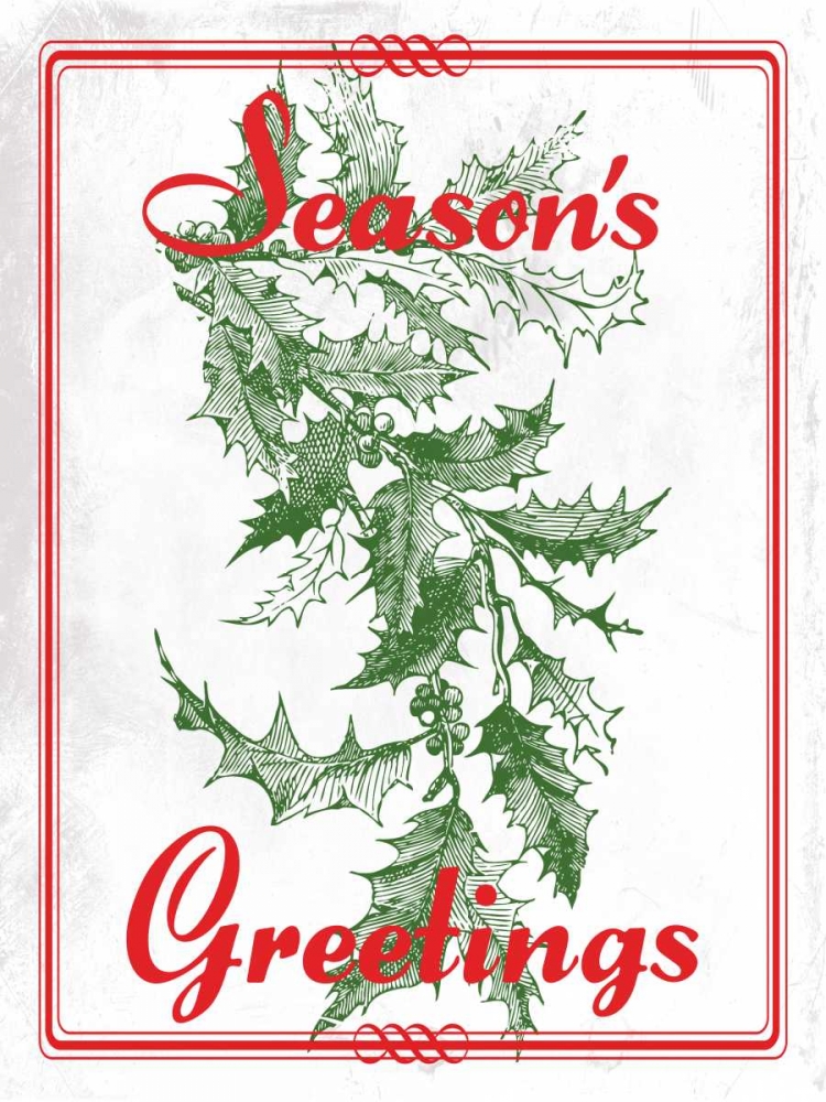 Wall Art Painting id:152786, Name: Seasons Greetings, Artist: Lewis, Sheldon