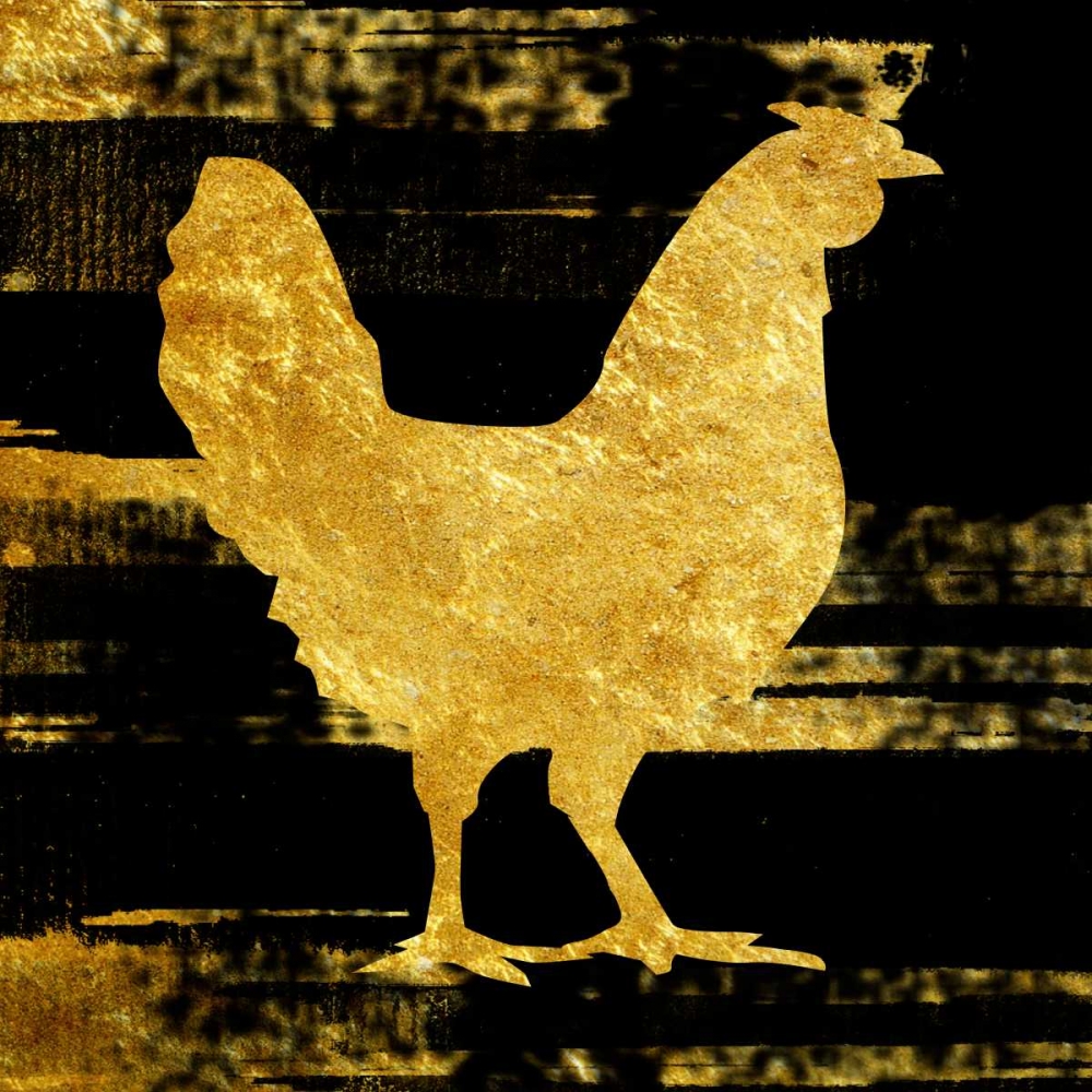 Wall Art Painting id:139473, Name: Rich Rooster, Artist: Lewis, Sheldon