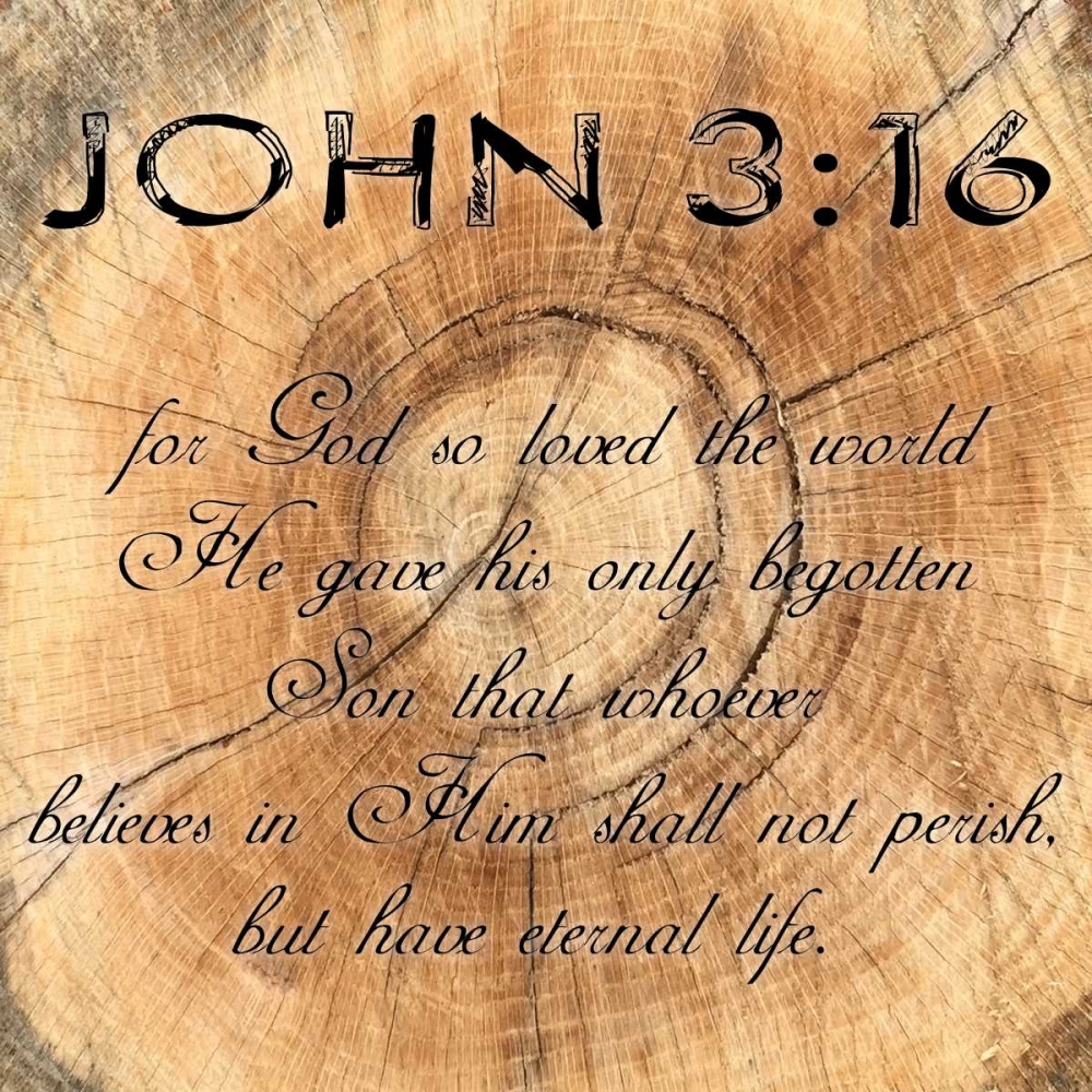 Art Print: John 3-16