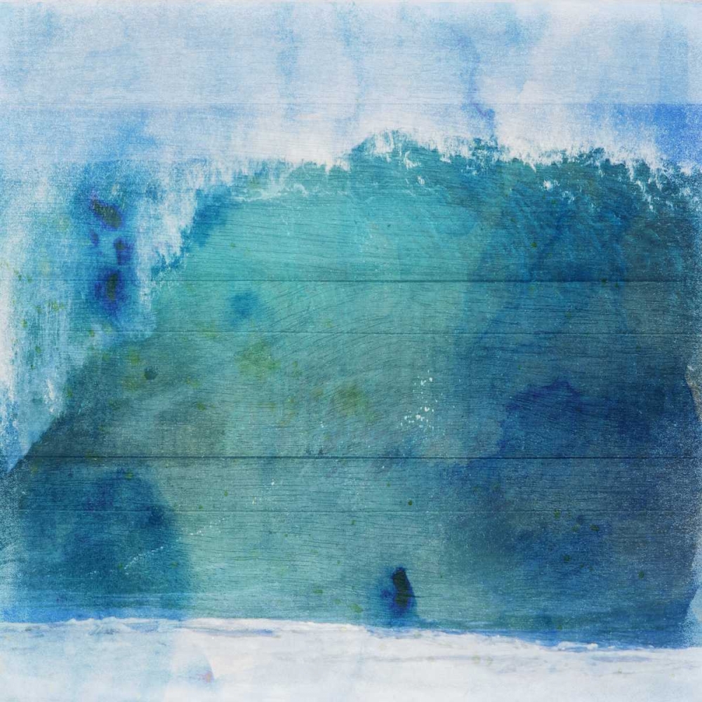 Wall Art Painting id:152807, Name: Ocean Wave On Wood 1, Artist: Lewis, Sheldon