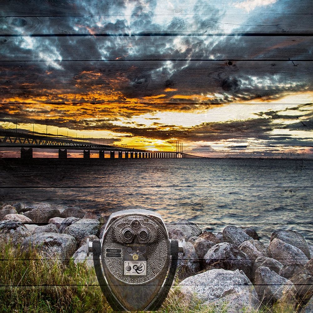 Wall art: Golden Sunset 4, by Lewis, Sheldon