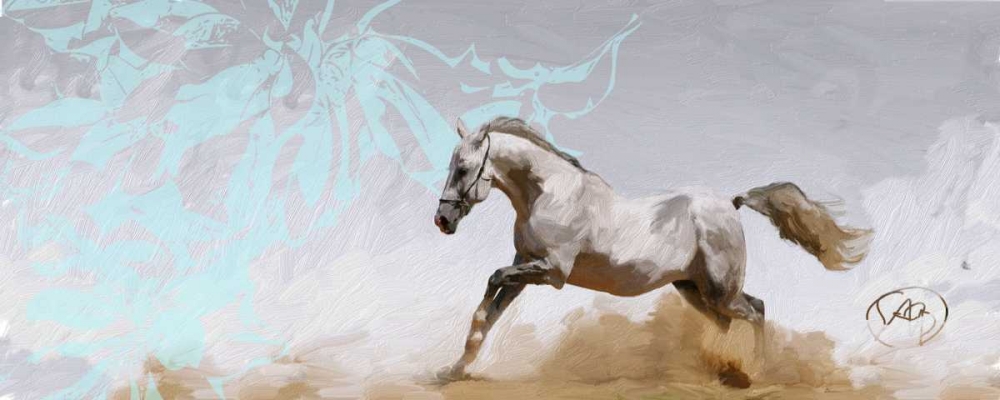 Wall art: Free Rein 2, by Butcher, Sarah