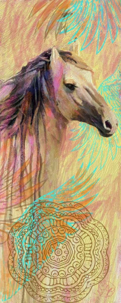 Art Print: Horse Mandala