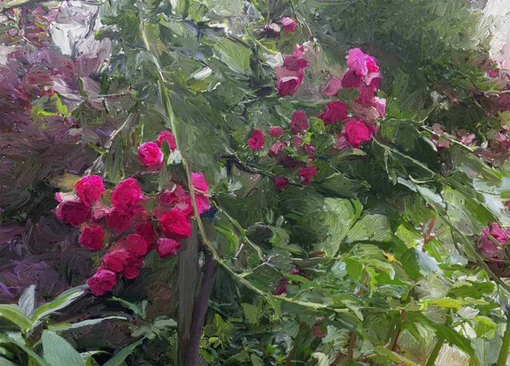 Wall Art Painting id:152857, Name: Monets Garden, Artist: Butcher, Sarah