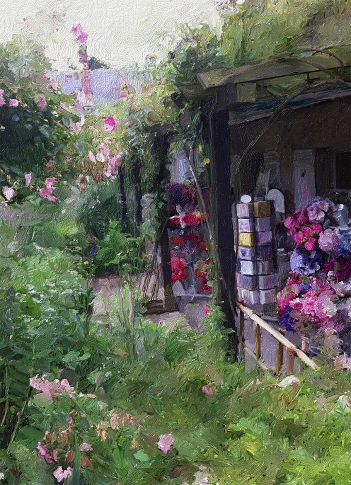 Wall art: Gift Shop At Giverny, by Butcher, Sarah