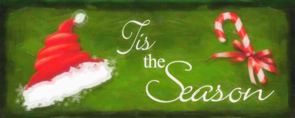 Wall art: TIS THE SEASON, by Greene, Taylor