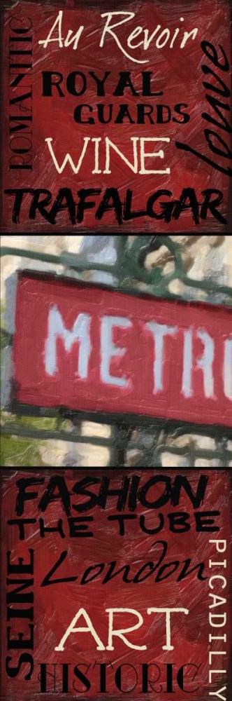 Wall Art Painting id:39424, Name: Travel 9 Patch B, Artist: Greene, Taylor