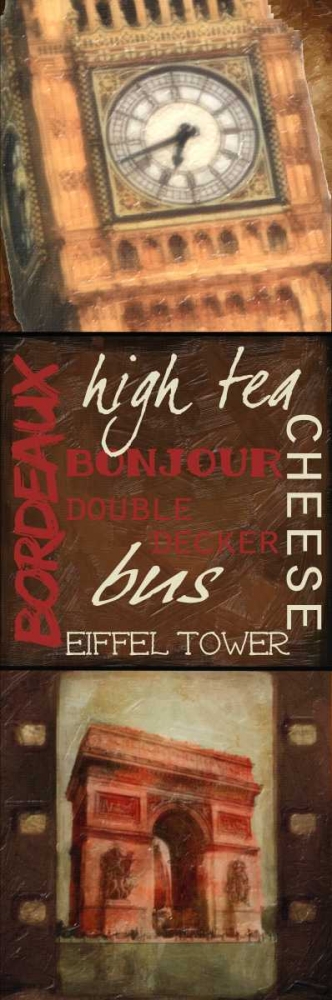 Wall Art Painting id:39425, Name: Travel 9 Patch C, Artist: Greene, Taylor