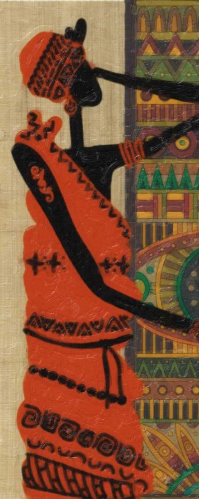 Wall Art Painting id:39639, Name: ETHNIC BEAUTY I, Artist: Greene, Taylor