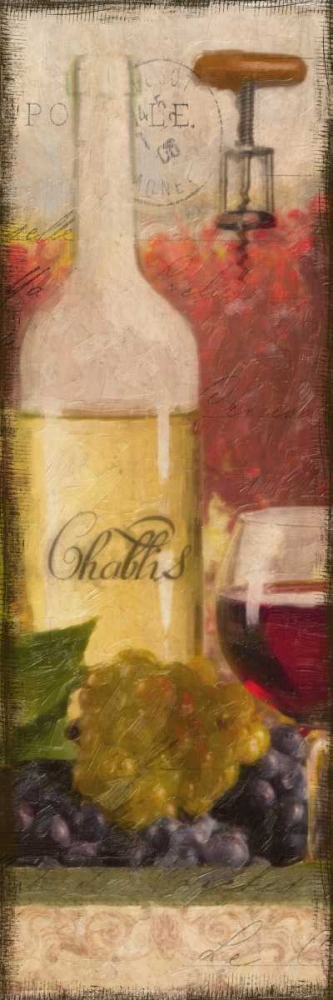 Wall Art Painting id:39697, Name: WINE CHABLIS VINEYARD, Artist: Greene, Taylor