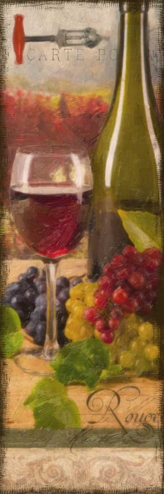 Wall Art Painting id:39698, Name: WINE ROUGE VINEYARD, Artist: Greene, Taylor
