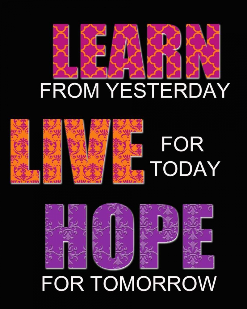 Wall Art Painting id:39869, Name: LEARN, Artist: Greene, Taylor