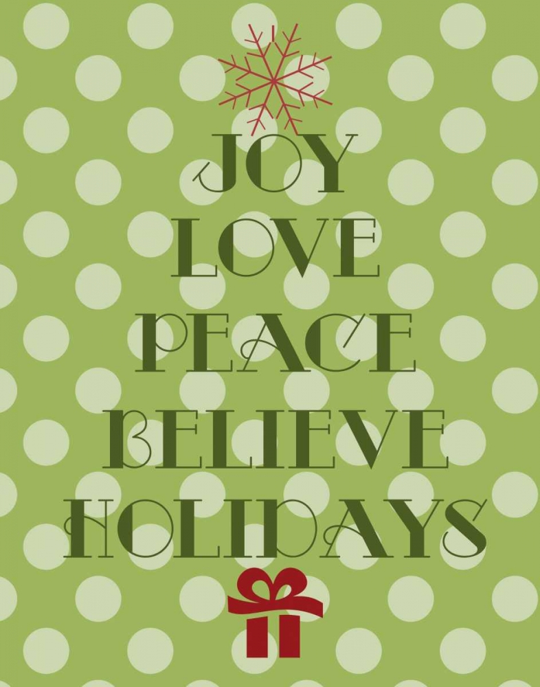 Wall art: JOY TREE, by Greene, Taylor