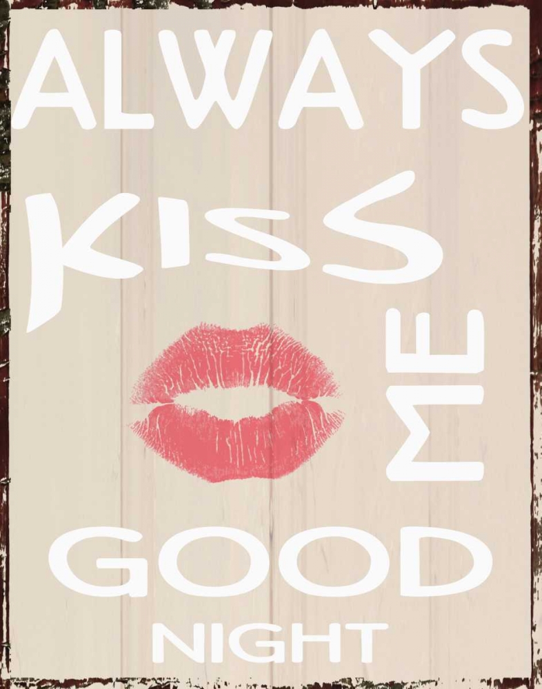 Wall Art Painting id:39978, Name: ALWAYS KISS, Artist: Greene, Taylor