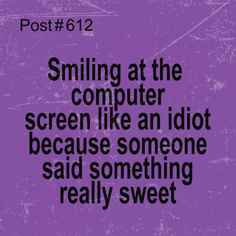 Wall art: POST# 612, by Greene, Taylor