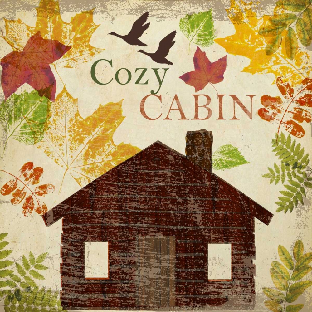 Wall art: COZY CABIN, by Greene, Taylor