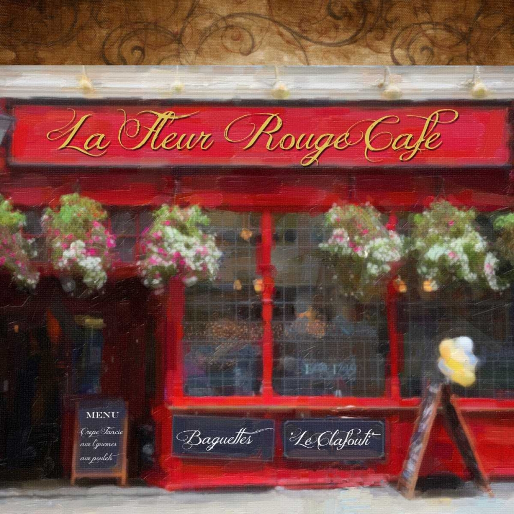 Wall Art Painting id:40527, Name: Cafe, Artist: Greene, Taylor