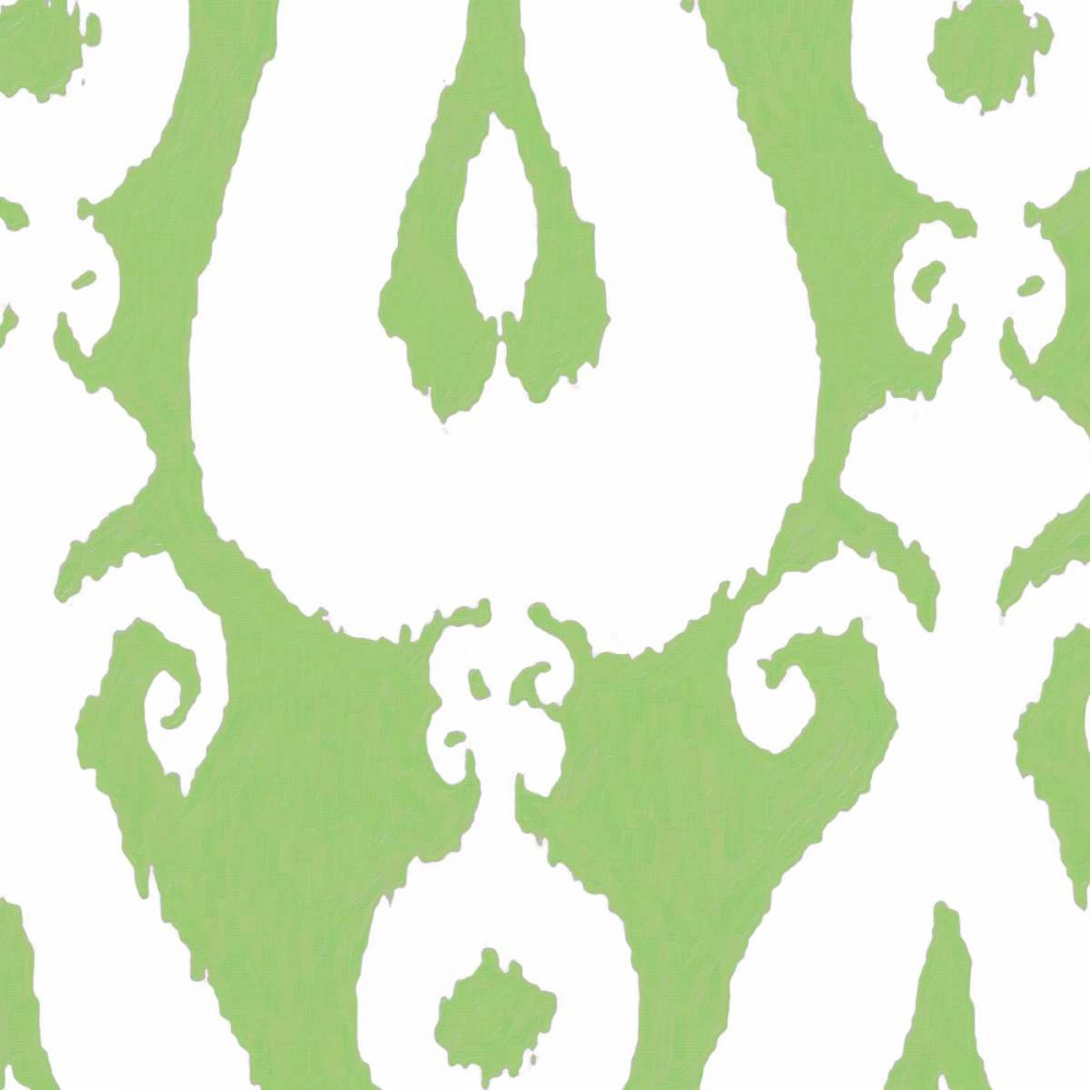 Wall Art Painting id:40585, Name: LIME IKAT, Artist: Greene, Taylor