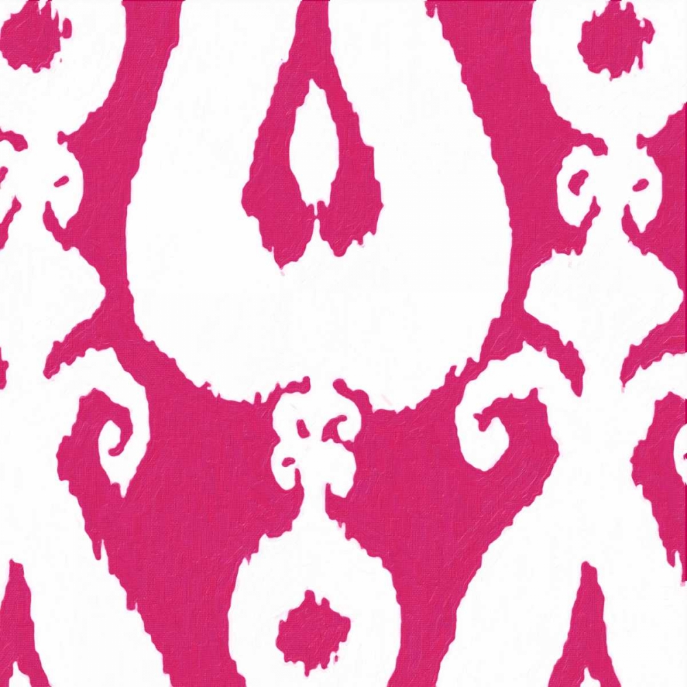 Wall Art Painting id:40586, Name: PINK IKAT, Artist: Greene, Taylor