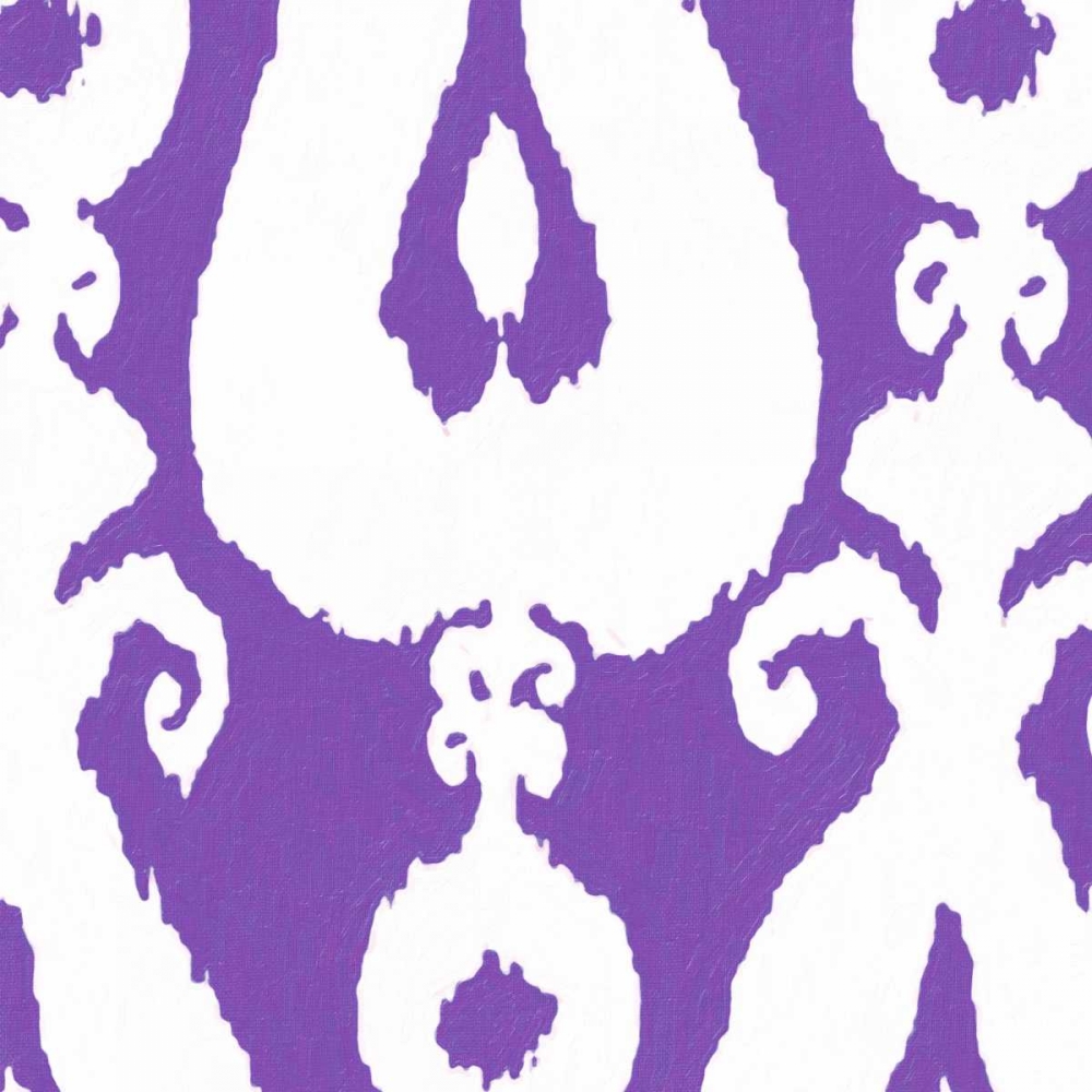 Wall Art Painting id:40587, Name: PURPLE IKAT, Artist: Greene, Taylor