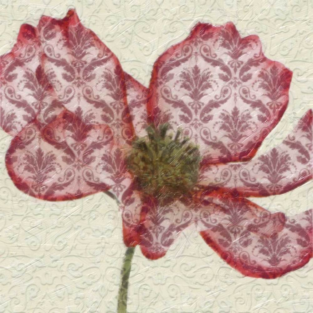 Wall Art Painting id:40652, Name: PATTEREND RED PETALS I, Artist: Greene, Taylor