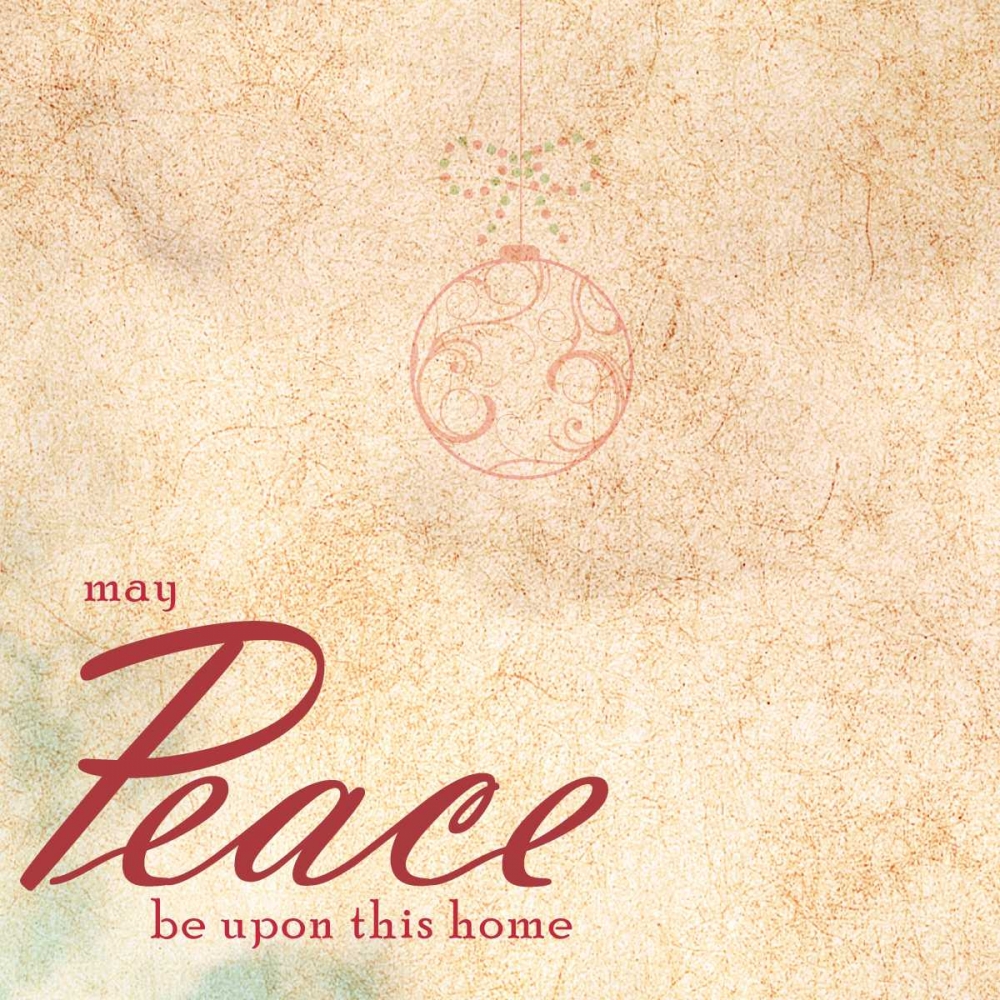 Wall art: PEACE, by Greene, Taylor
