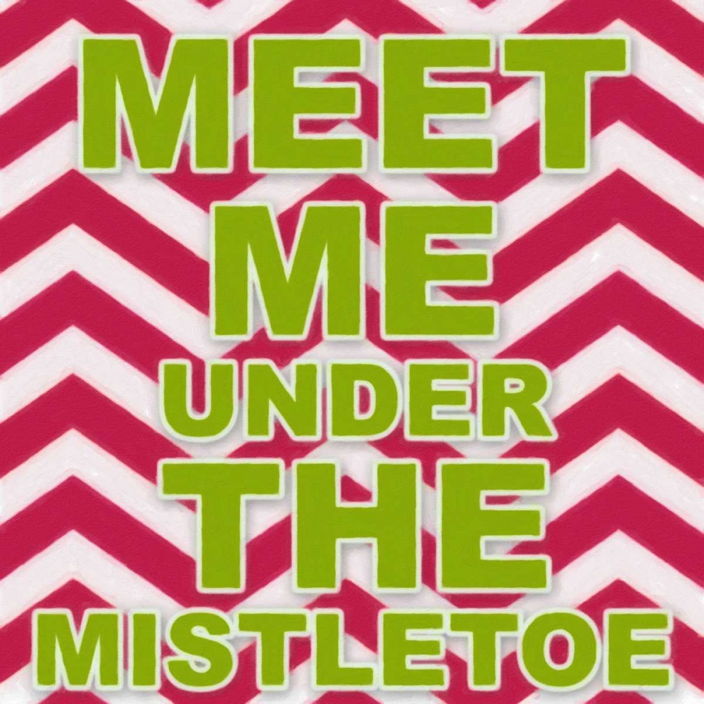 Wall art: MISTLETOE, by Greene, Taylor