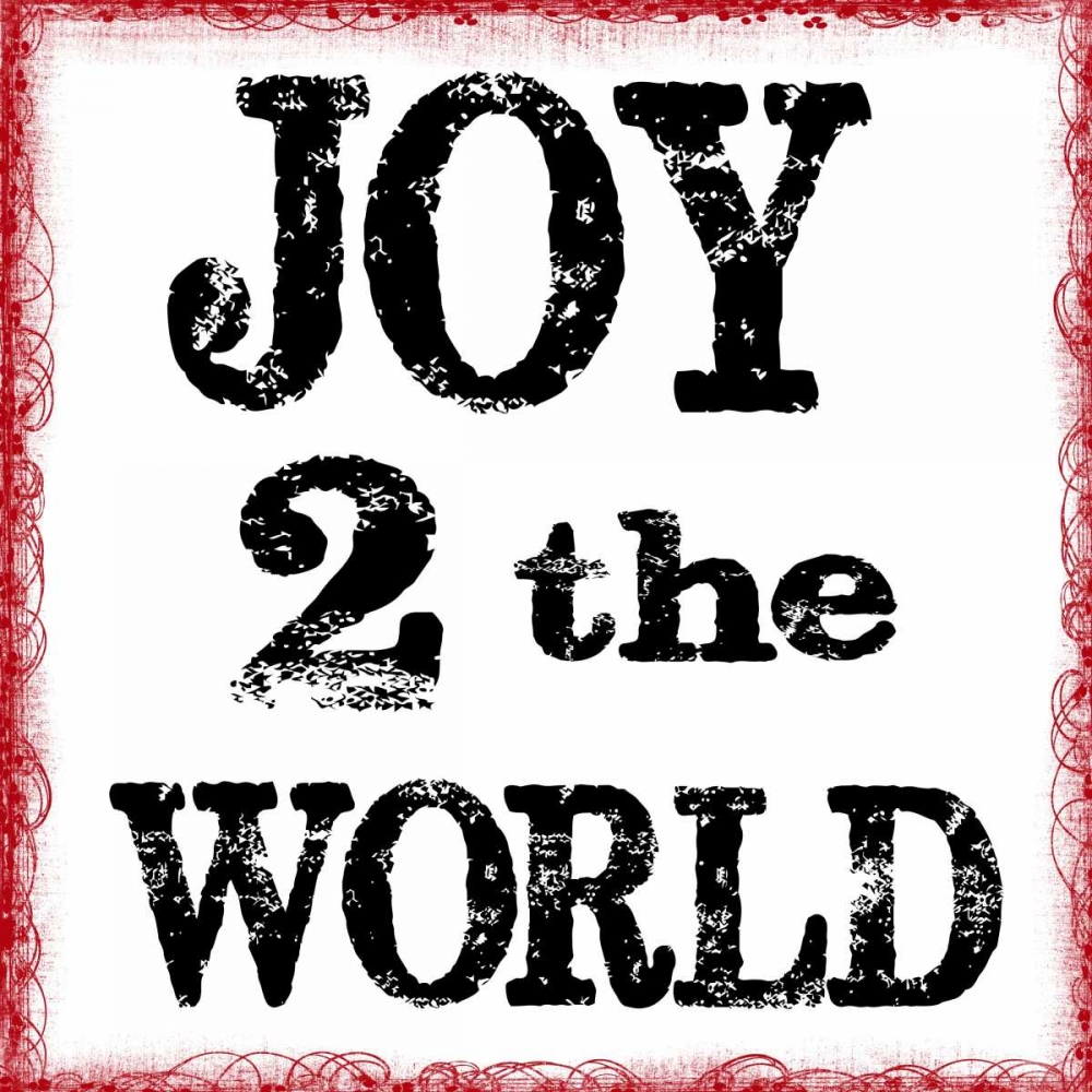 Wall art: JOY 2 THE WORLD, by Greene, Taylor