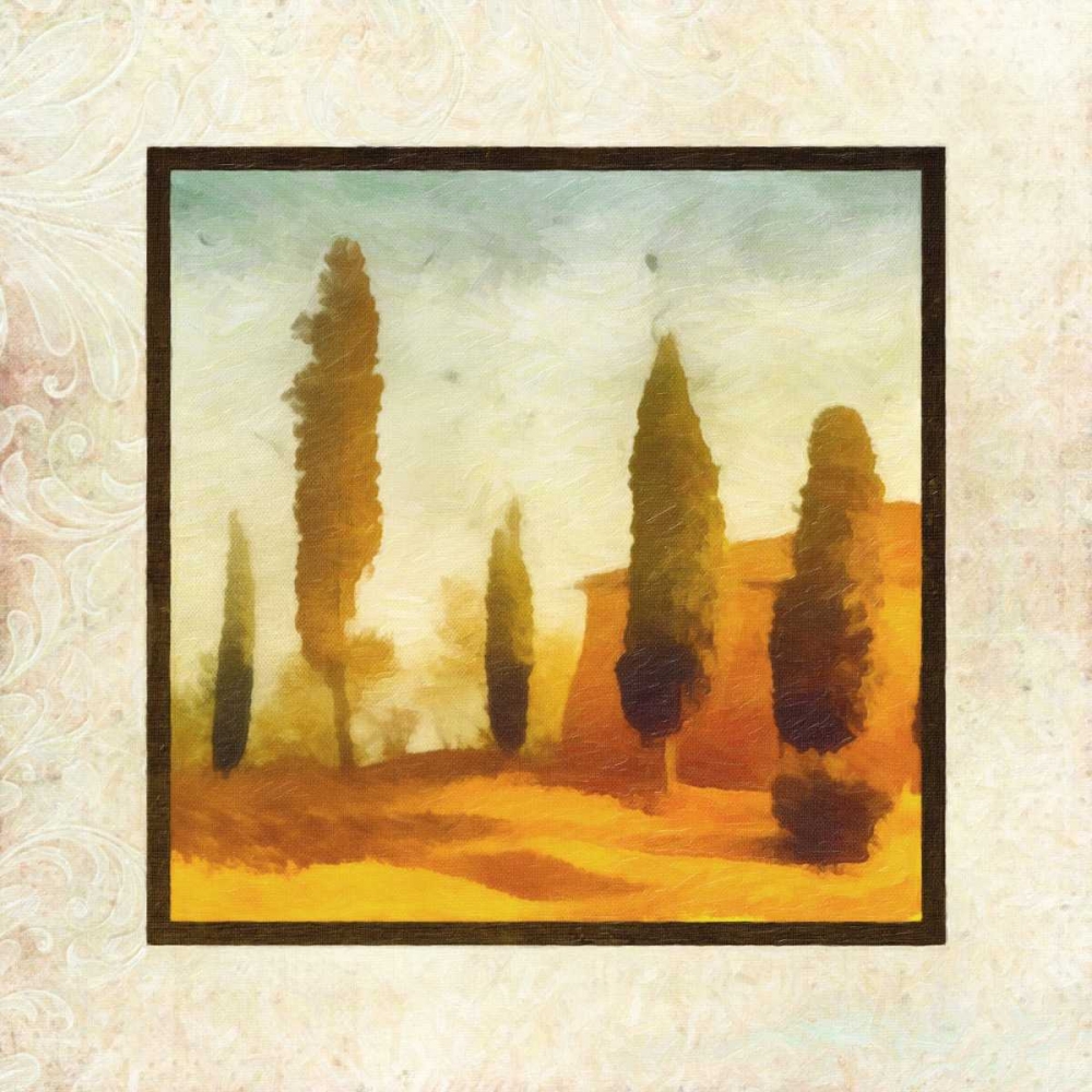 Wall Art Painting id:40808, Name: Damask Landscape II, Artist: Greene, Taylor